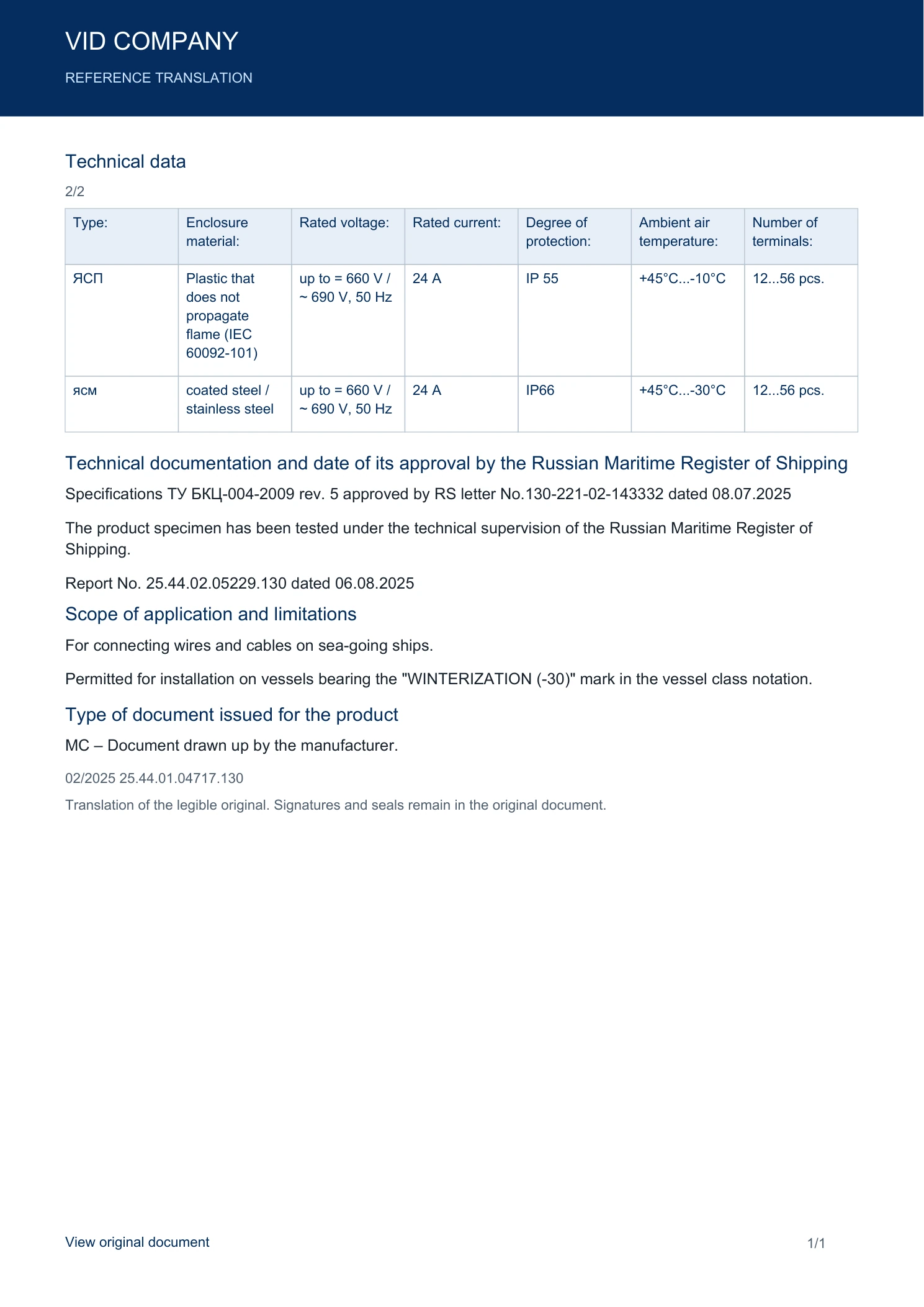 Certificate — sheet 4