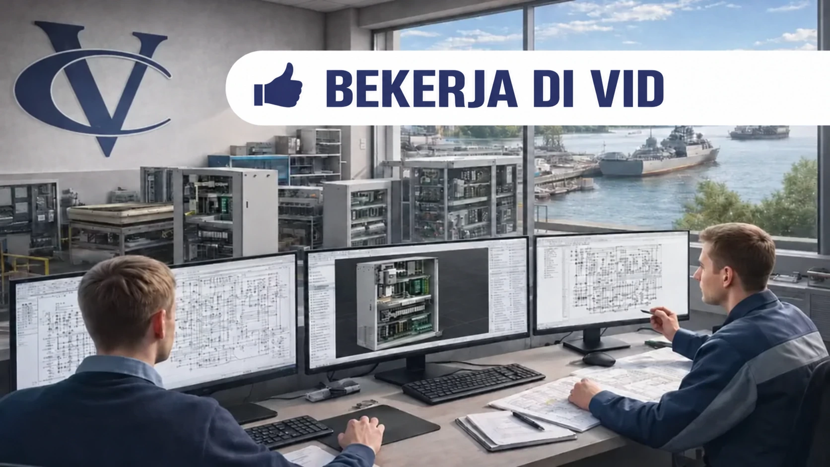 Video Bekerja di Perusahaan VID berdurasi 12 detik