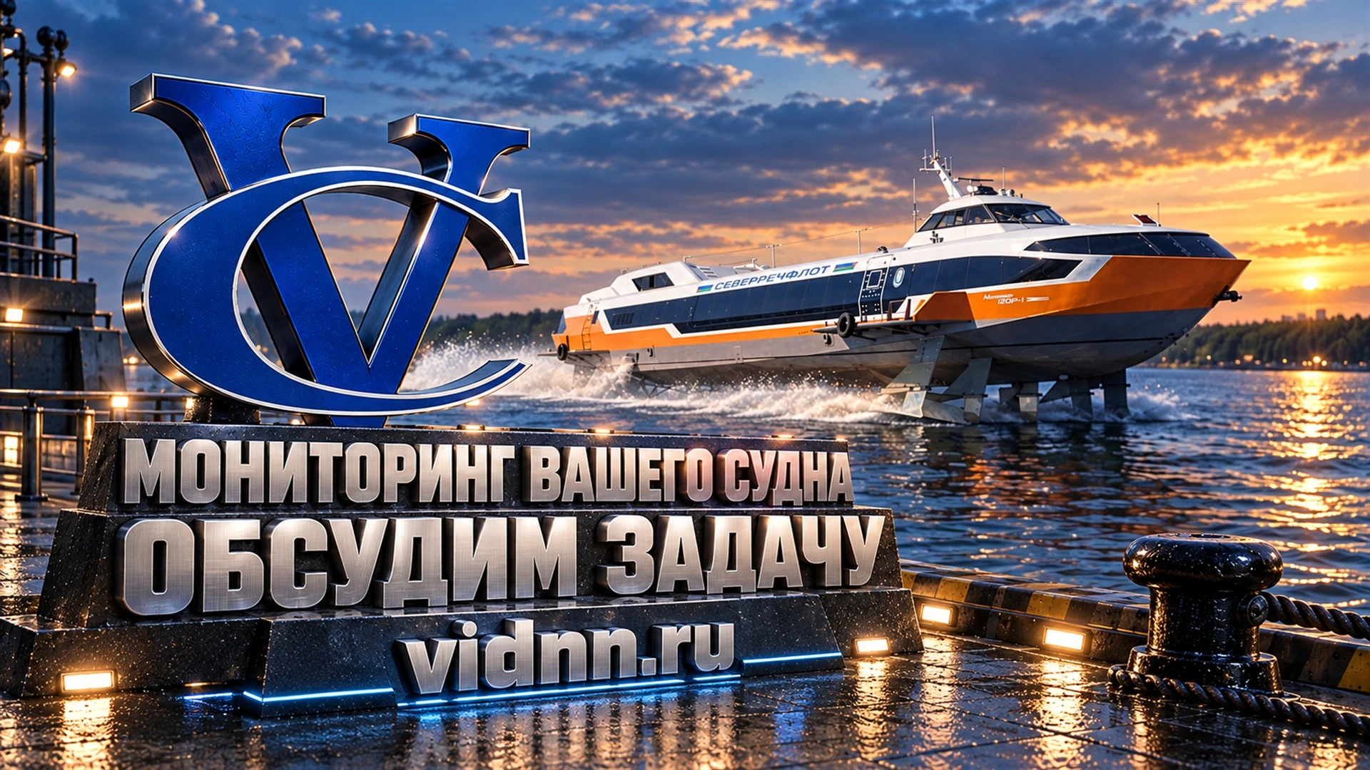 Удалённый мониторинг судов: параметры рейса для анализа на берегу: комплекс ВИД