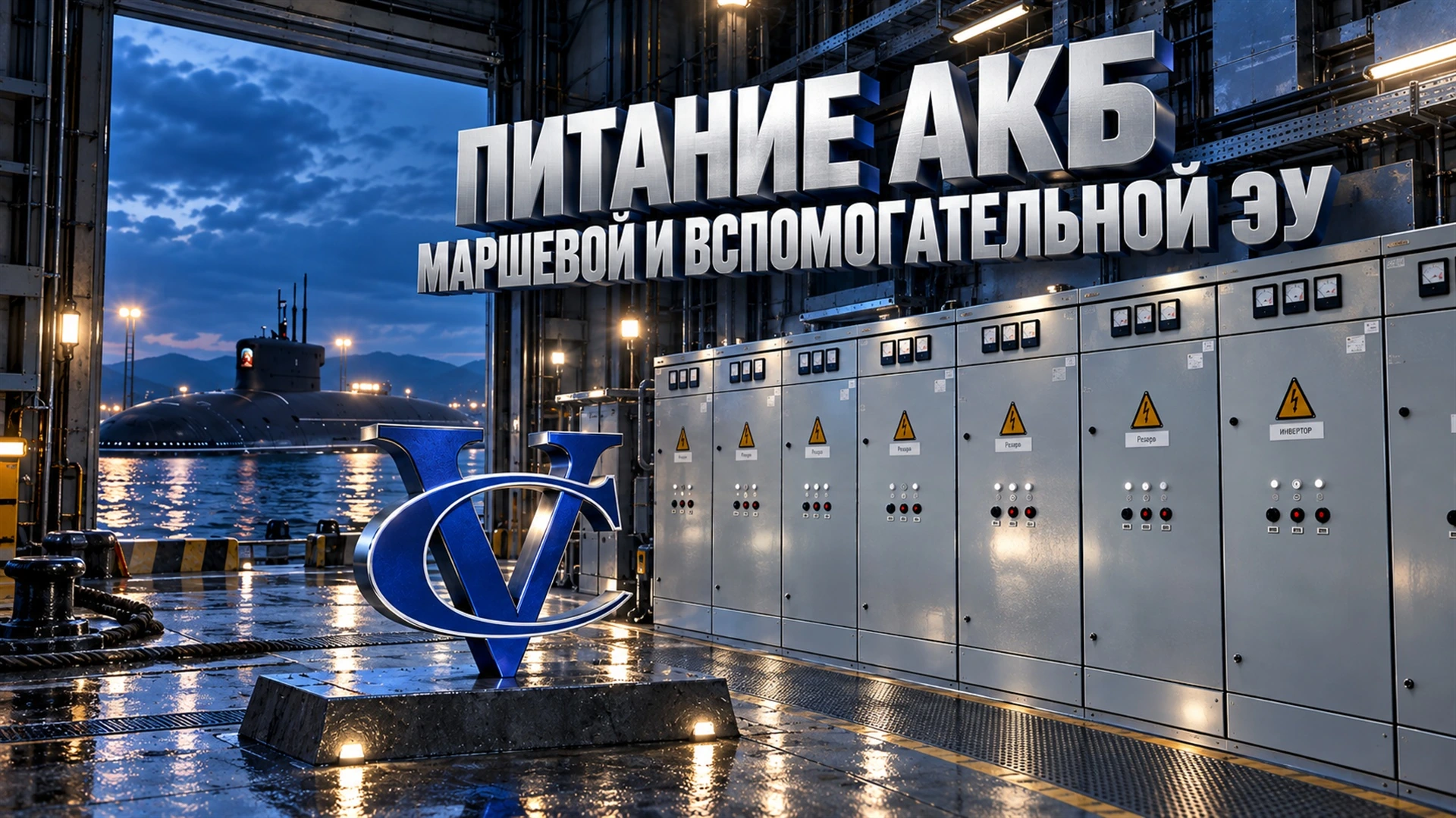 Зарядные станции для подводных объектов: токи 3000 и 4000 А: инженерное решение