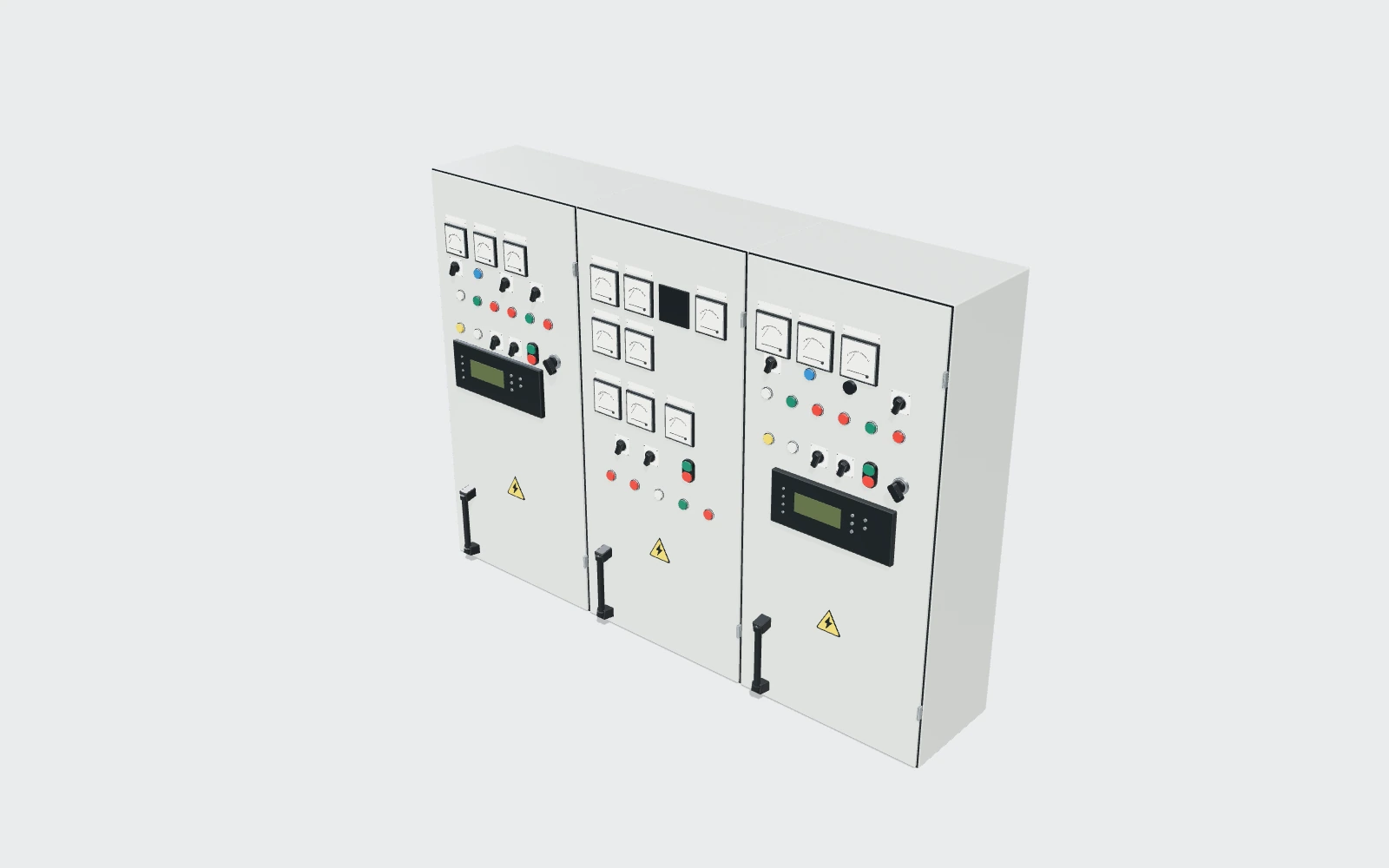 Panel distribusi · Konfigurasi 1